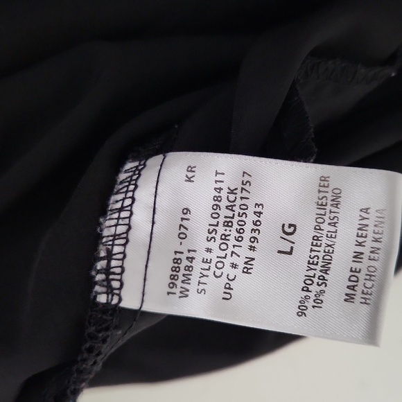 Nurse Dr scrubs size L v neck black - Picture 5 of 8